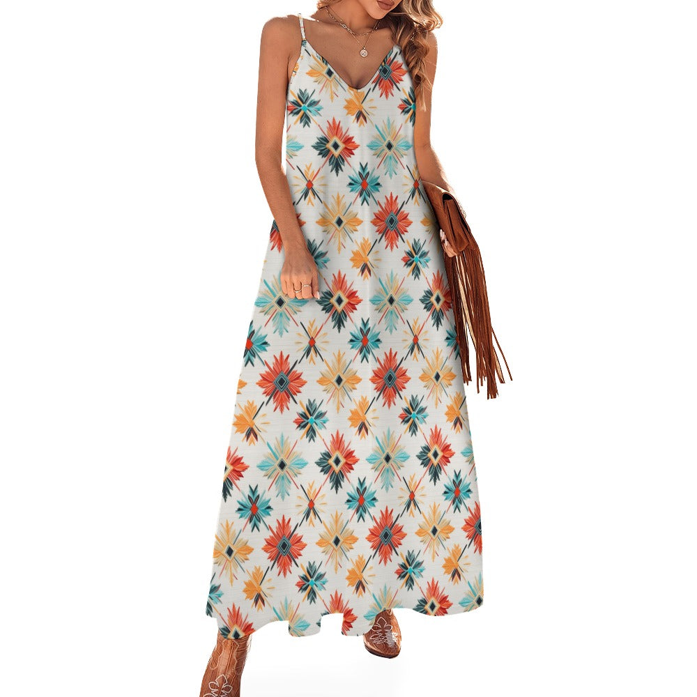 Summer Floral Maxi Dress - Fresh & Flowy