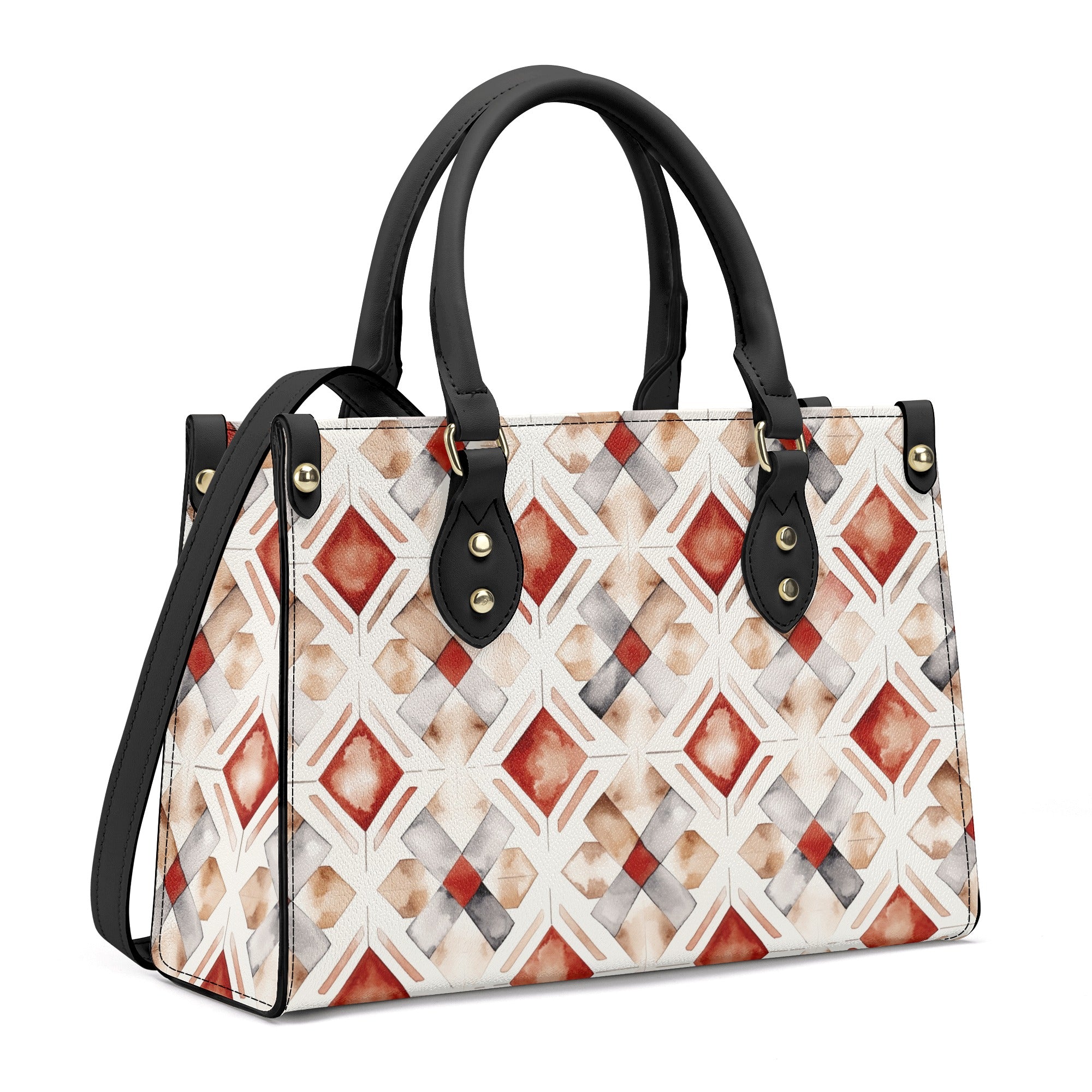 Atayal Watercolor Totem Handbag - Artful Elegance