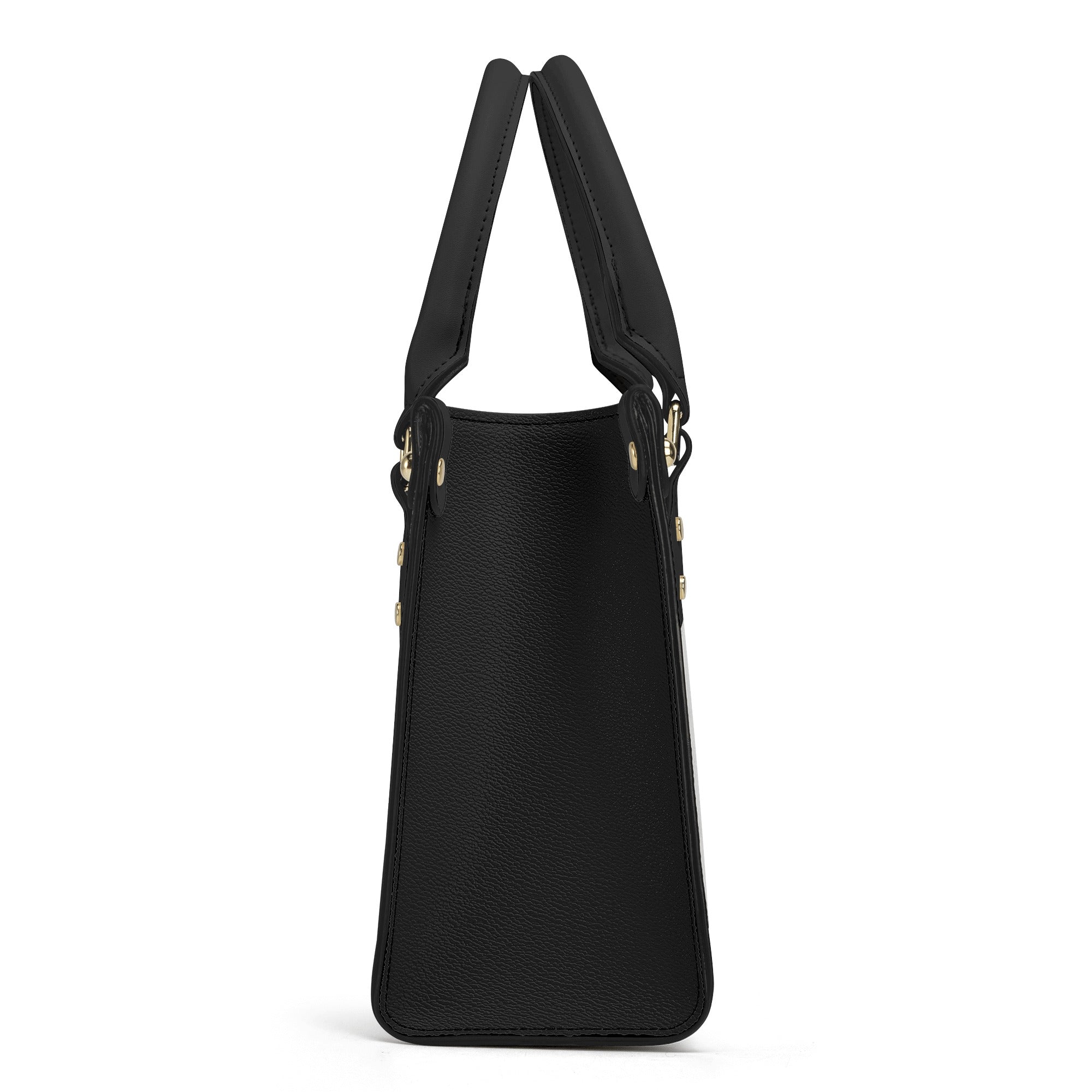 Blossoming Elegance Leather Handbag