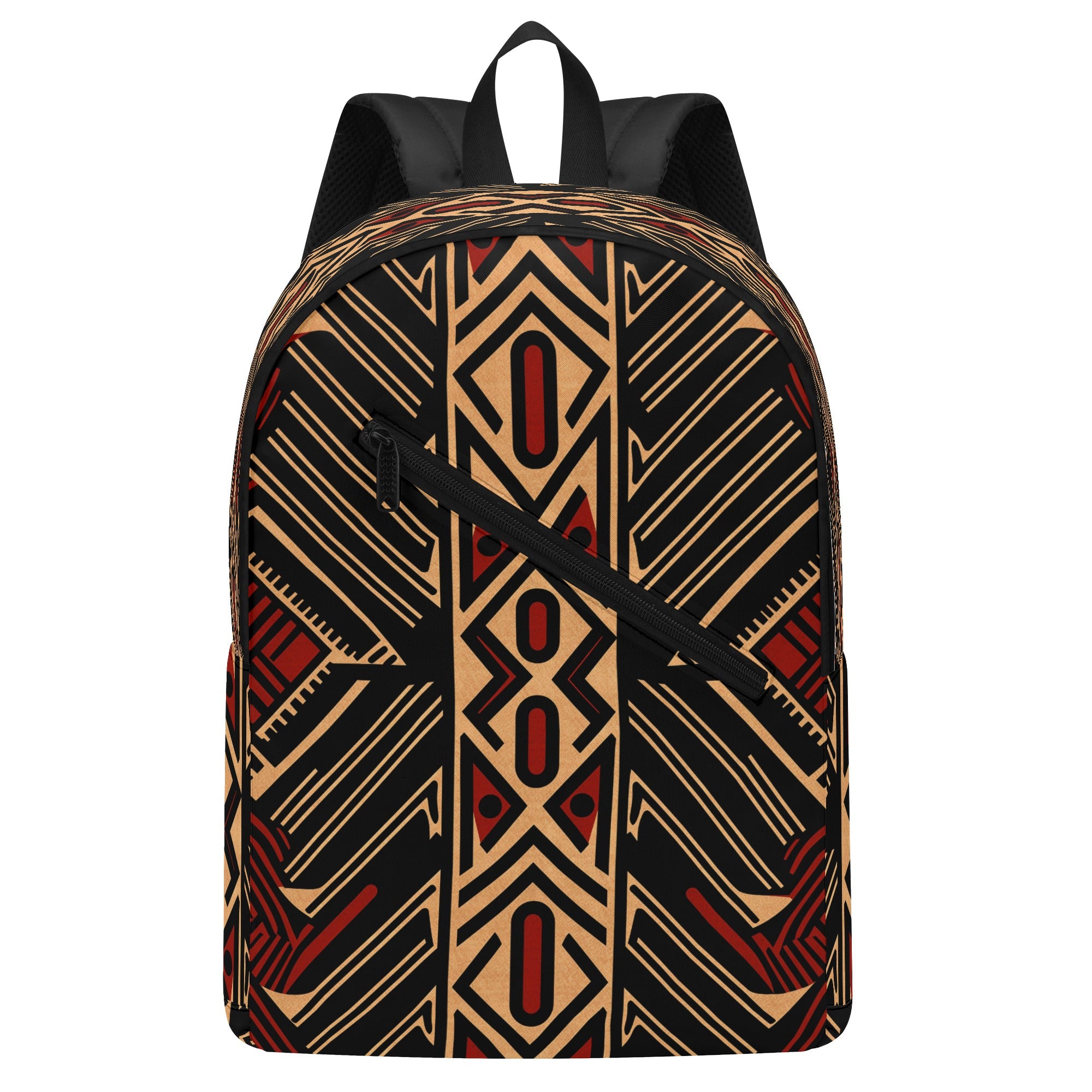 African Bògòlanfini Art Backpack - Stylish & Durable