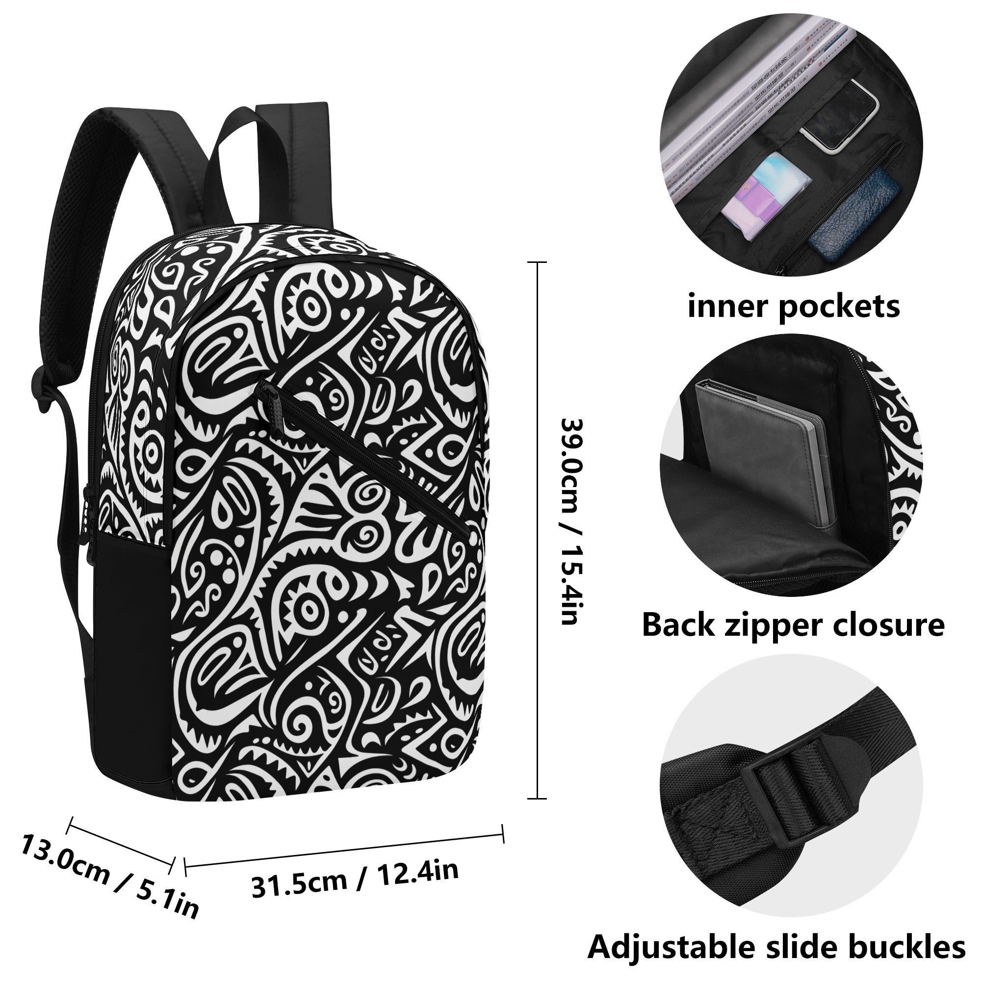 Papuan Motif Backpack - Bold & Artful