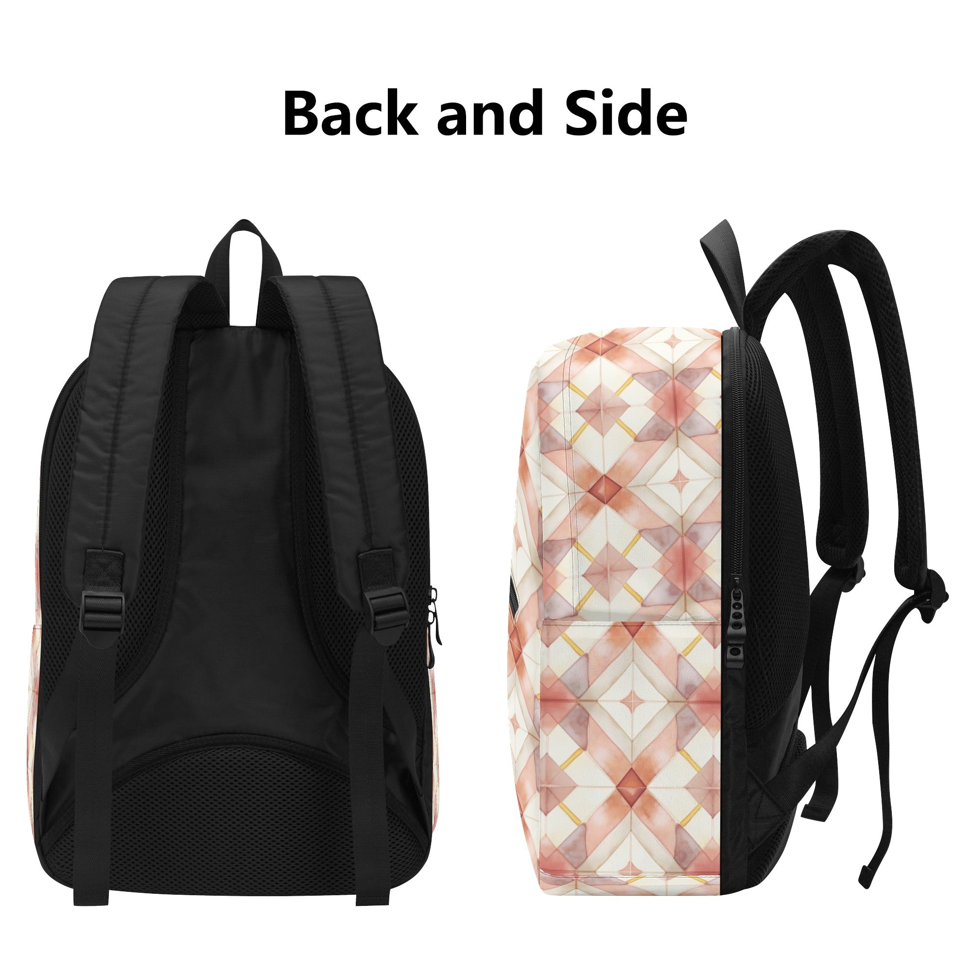 Women's Backpack - Harmonious Geometric