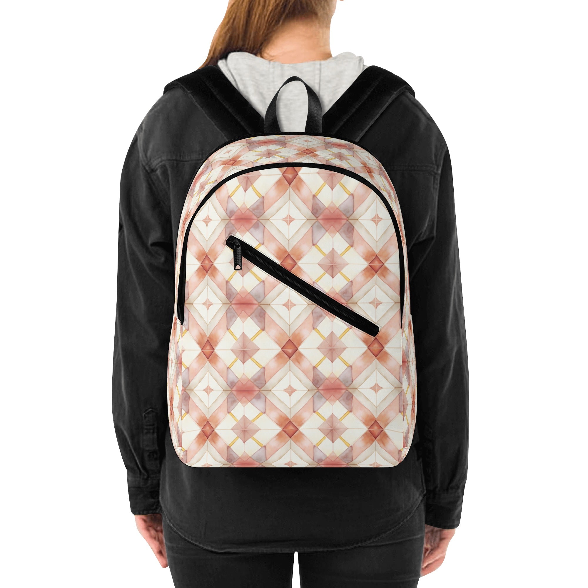 Women's Backpack - Harmonious Geometric