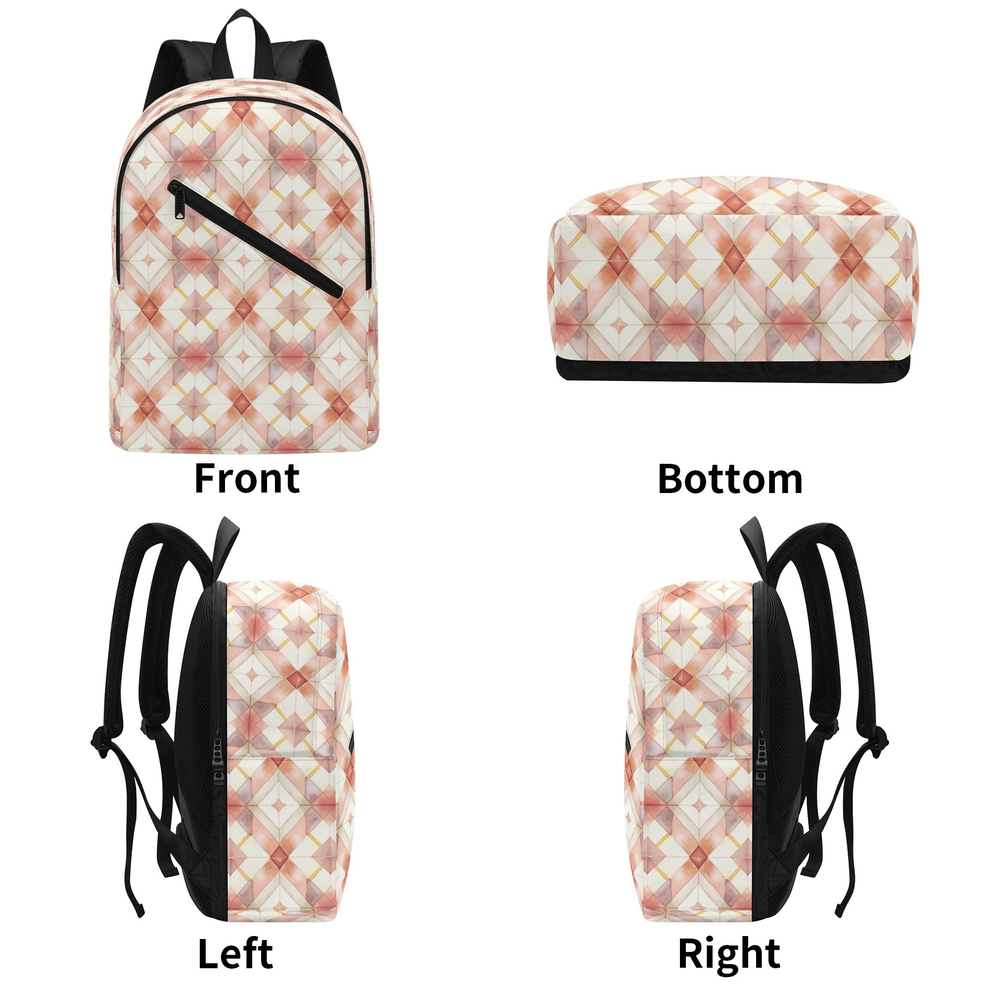 Women's Backpack - Harmonious Geometric