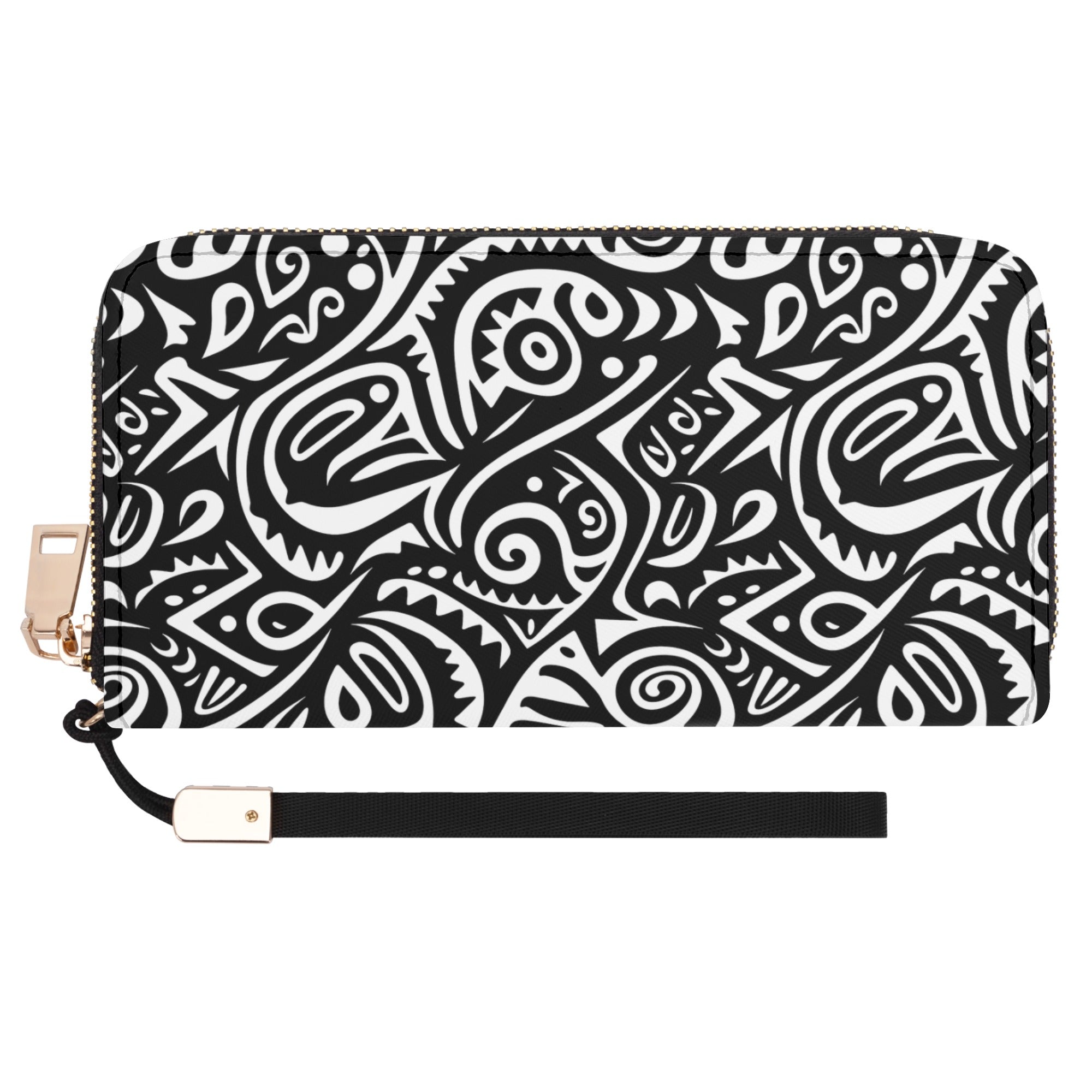 Papuan-Inspired Patterned Art Wallet