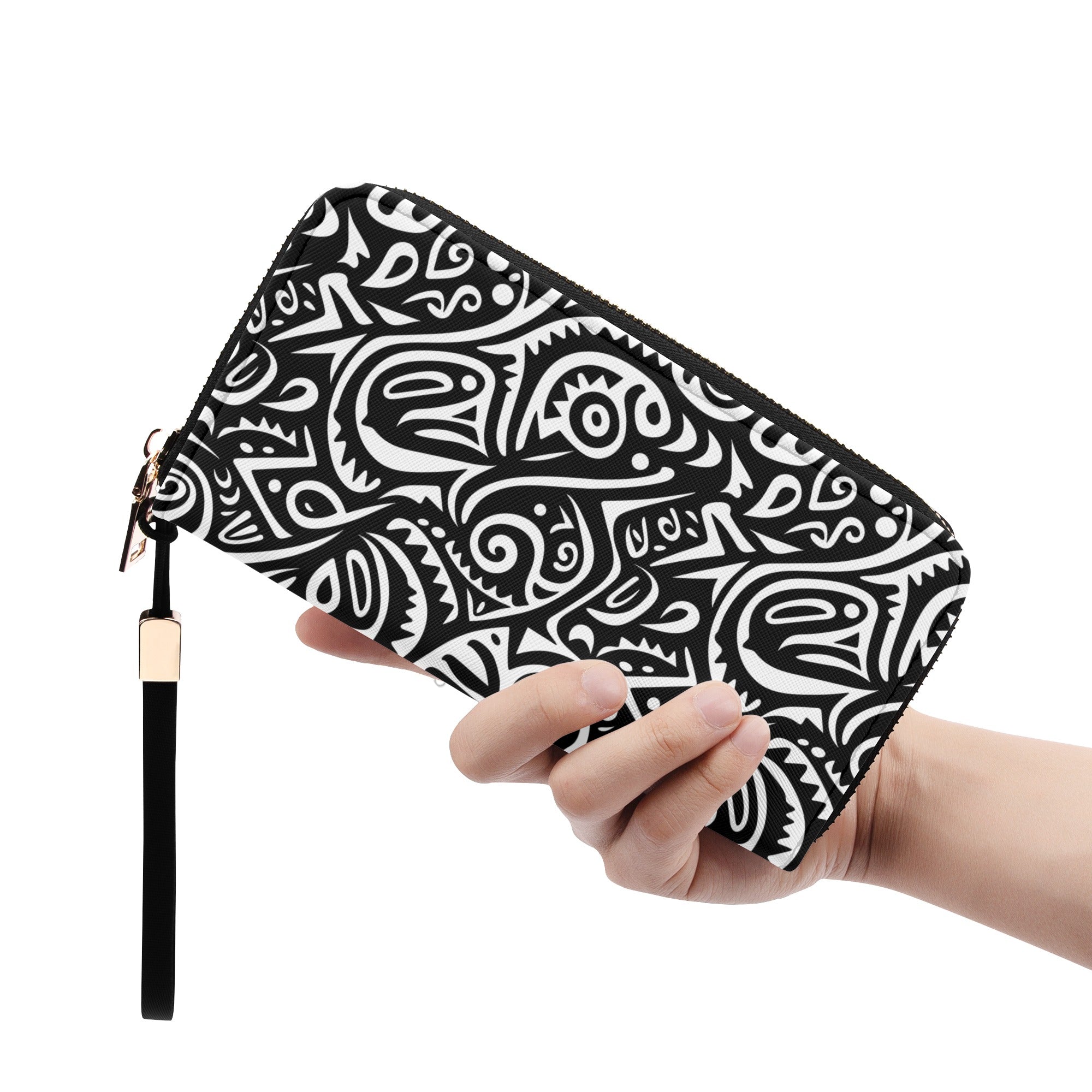 Papuan-Inspired Patterned Art Wallet