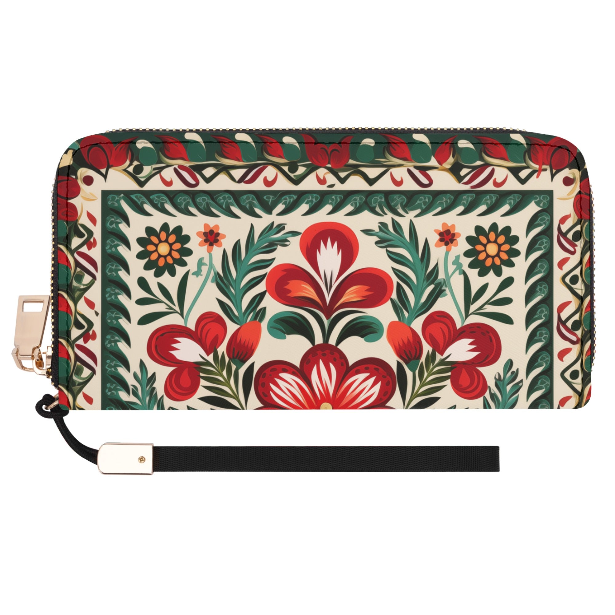 Inspired Bulgarian Pattern Art Wallet