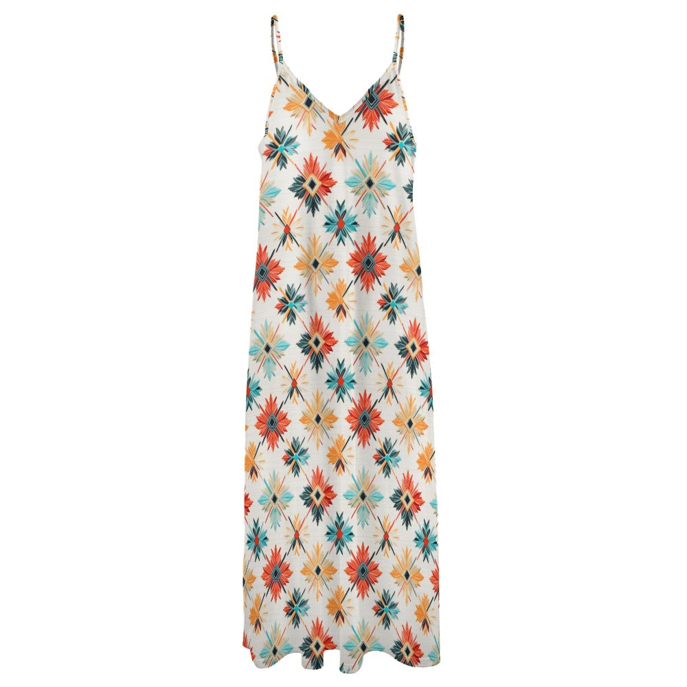 Summer Floral Maxi Dress - Fresh & Flowy