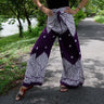 Thai Floral Boho Wrap Pants – Handmade Festival Style