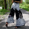 Thai Floral Boho Wrap Pants – Handmade Festival Style