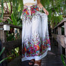 Boho Floral Breeze Wrap Pants – Summer Island Vibe