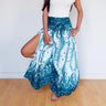 Boho Feather Wrap Pants | Handmade Summer Fashion