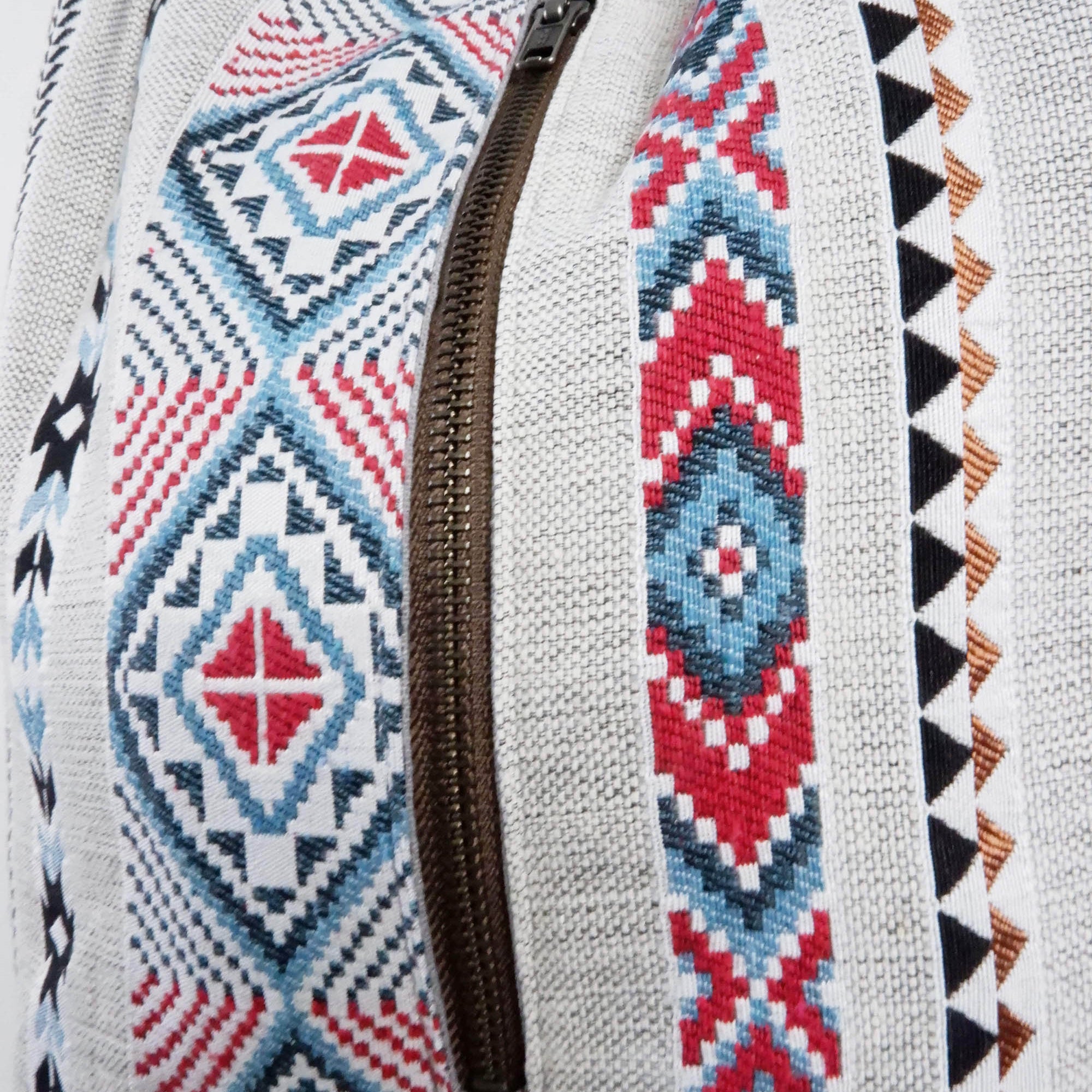 White Southwest - Hippie Crossbody Bag - hippiealley