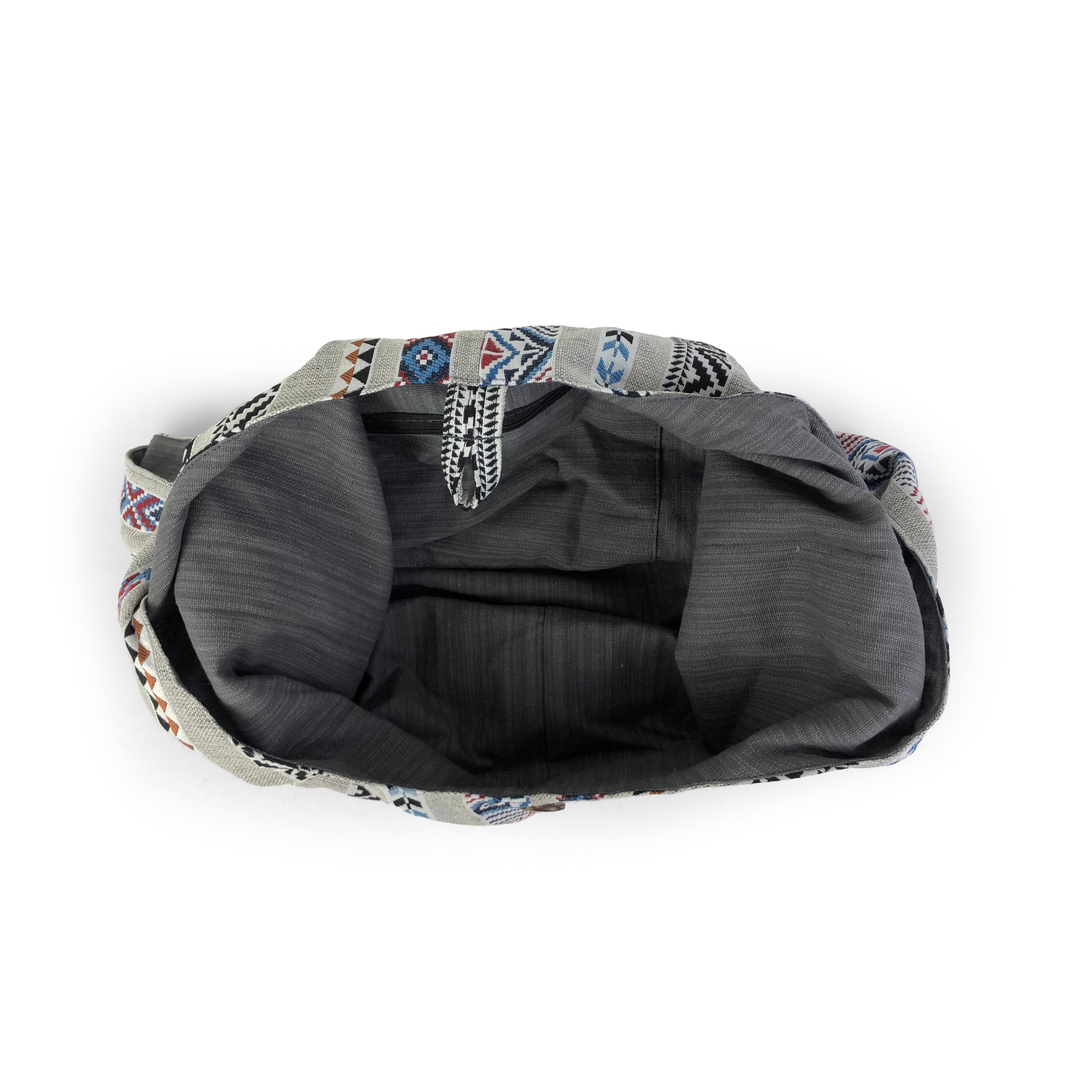 White Southwest - Hippie Crossbody Bag - hippiealley