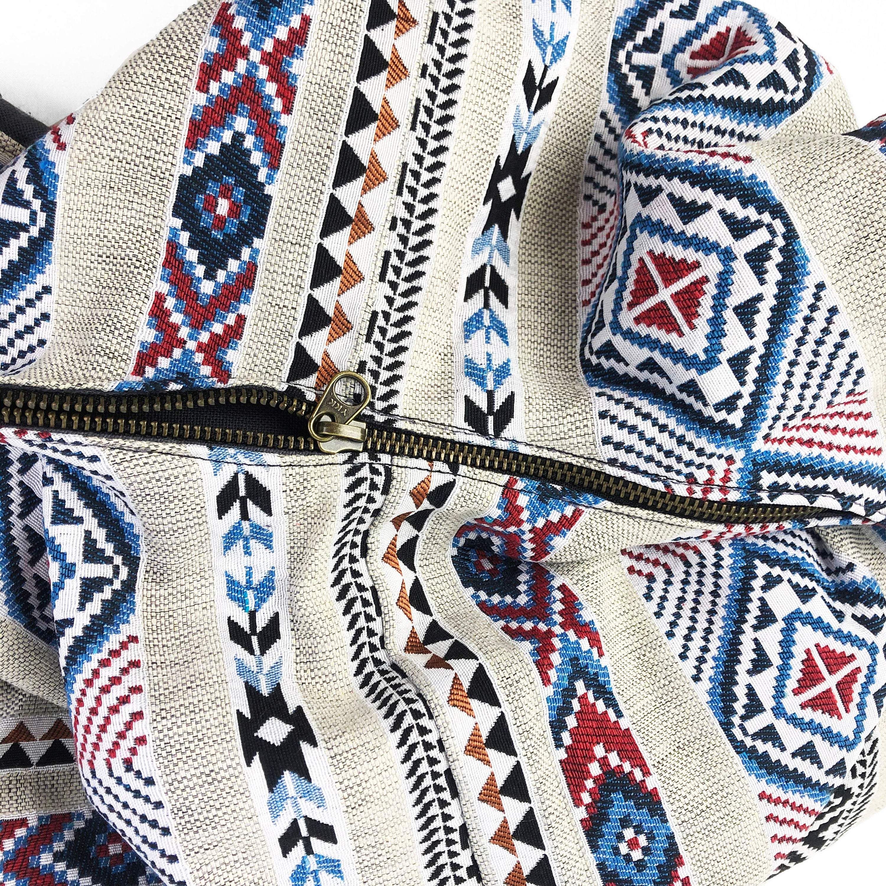 White Southwest - Hippie Crossbody Bag - hippiealley